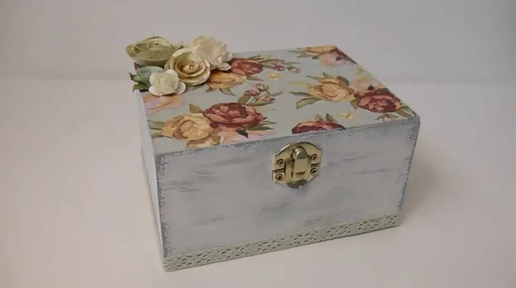 customiser boite à bijoux en bois