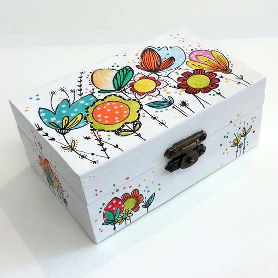personnaliser boite à bijoux en bois
