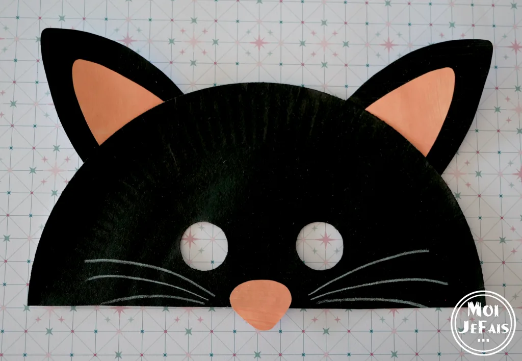 masque chat noir