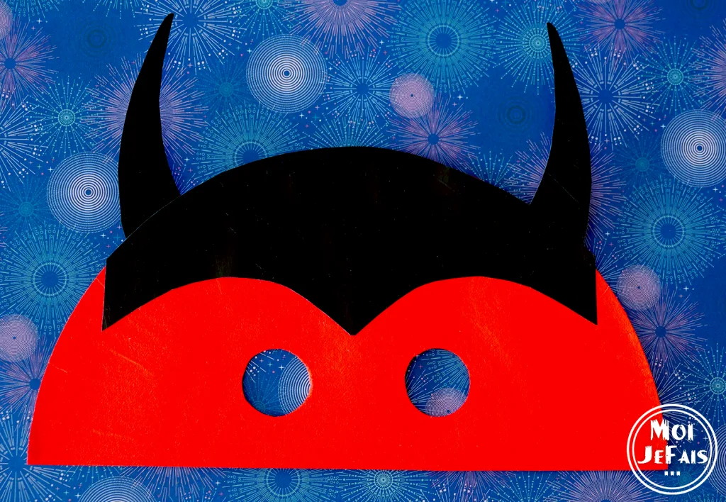 masque halloween diable