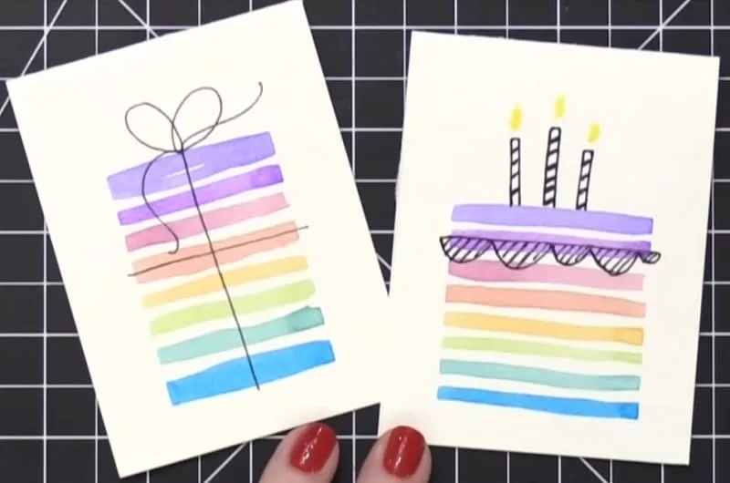 carte d'anniversaire