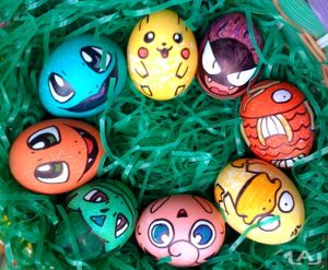 oeufs de paques pokemon